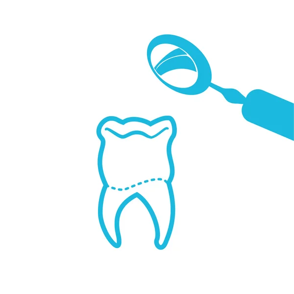 Conception de soins dentaires — Image vectorielle