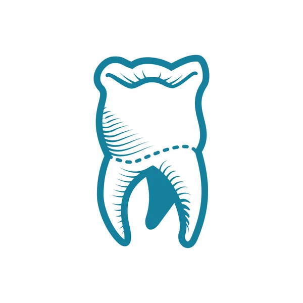 Dental care design — Stock Vector