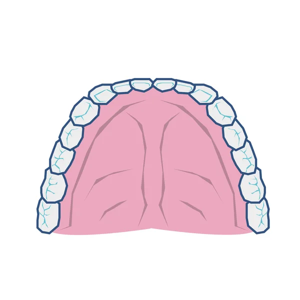 Design de cuidados dentários — Vetor de Stock