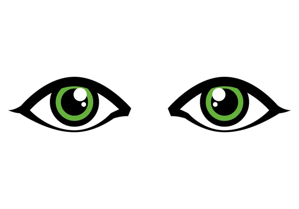 Diseño de ojos — Vector de stock