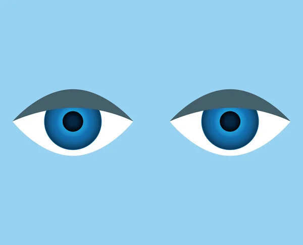Design de olhos — Vetor de Stock