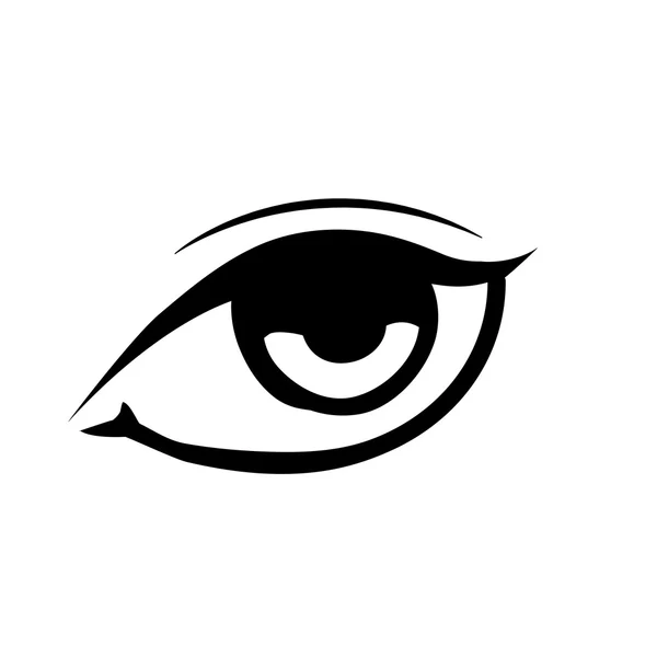 Diseño de ojos — Vector de stock