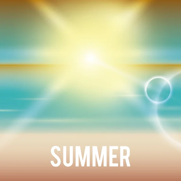 Conception de l'heure d'été . — Image vectorielle