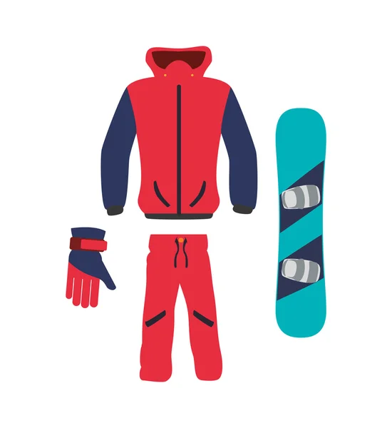 Snowboard tervezés — Stock Vector