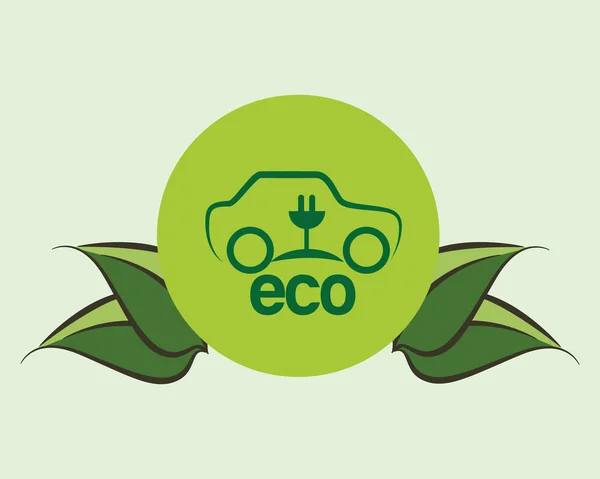 Desain Eco - Stok Vektor