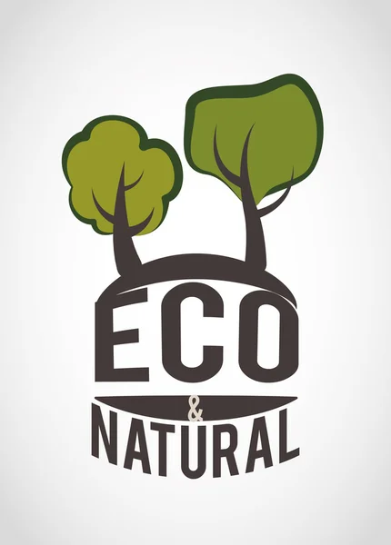 Diseño ecológico — Vector de stock