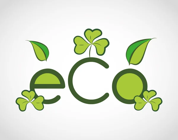 Desain Eco - Stok Vektor