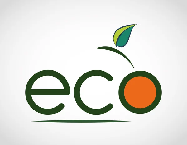 Progettazione ecologica — Vettoriale Stock