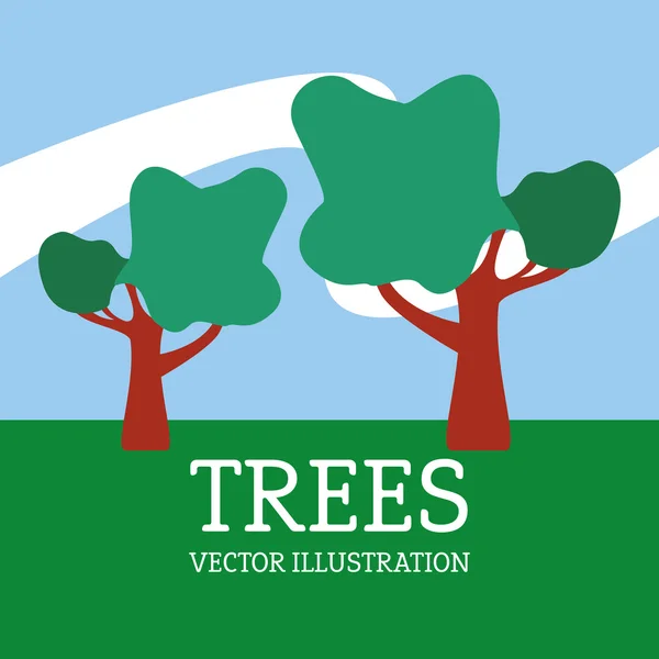 Tree design — Stock vektor