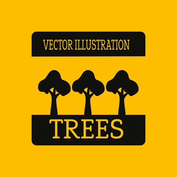 Tree design — Stock Vector