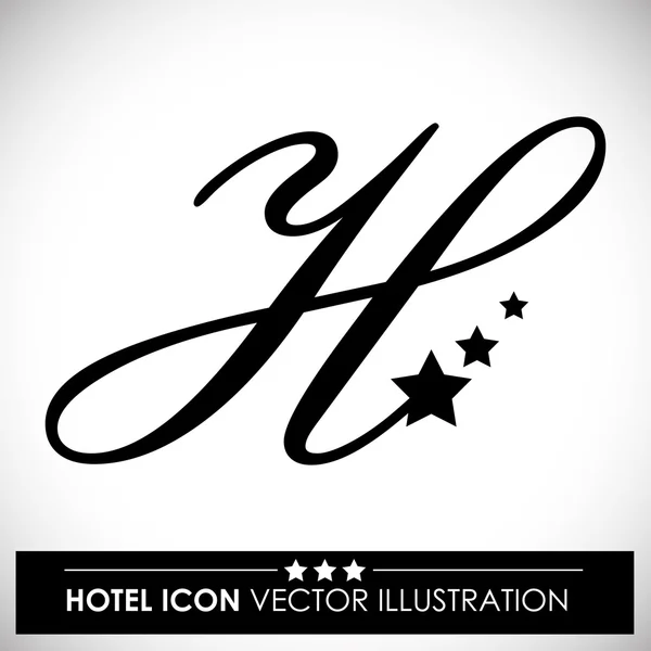 Diseño del hotel — Vector de stock