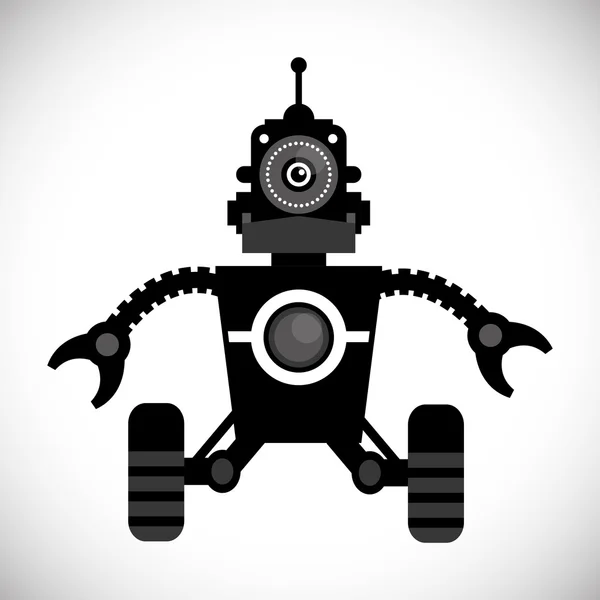 Roboterdesign — Stockvektor