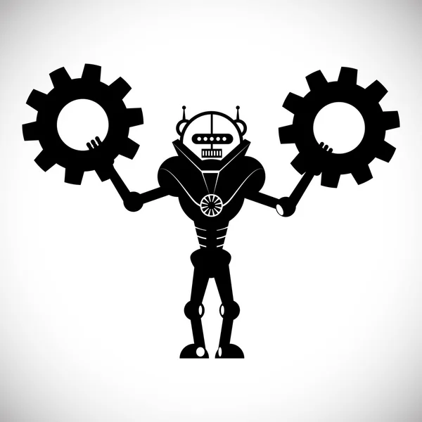 Robot design — Stock Vector