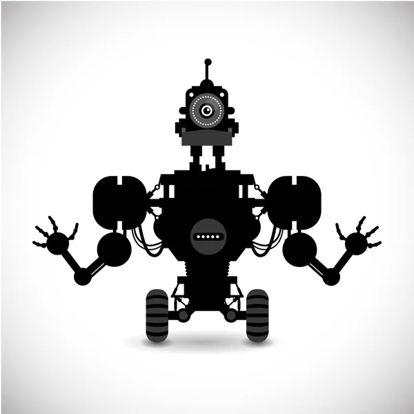 Robot tervezés — Stock Vector