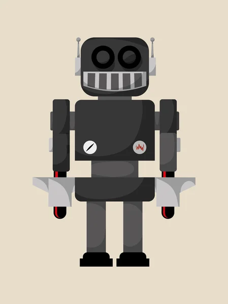 로봇 디자인 — 스톡 벡터
