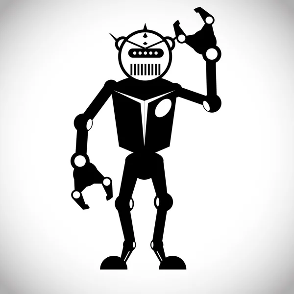 Conception de robot — Image vectorielle