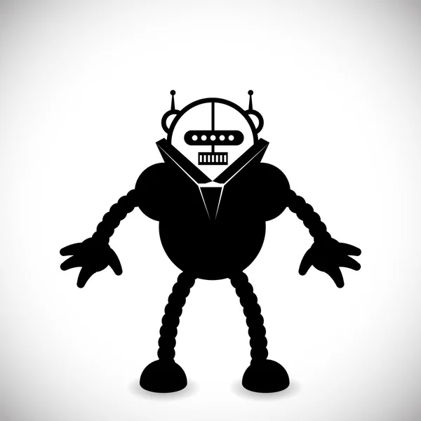 로봇 디자인 — 스톡 벡터