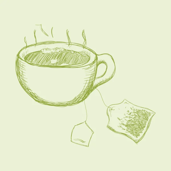 茶时间设计 — 图库矢量图片