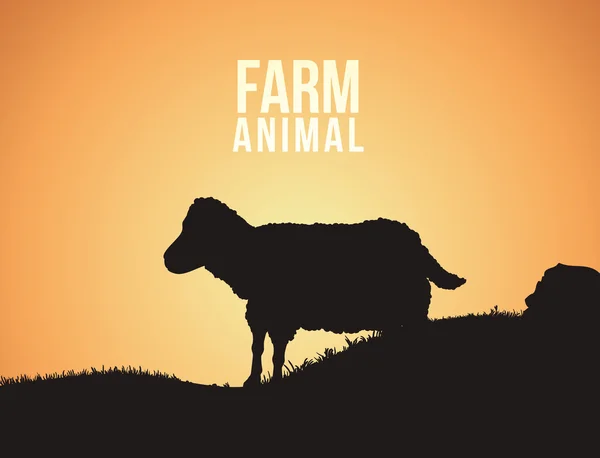 Farm friss design — Stock Vector