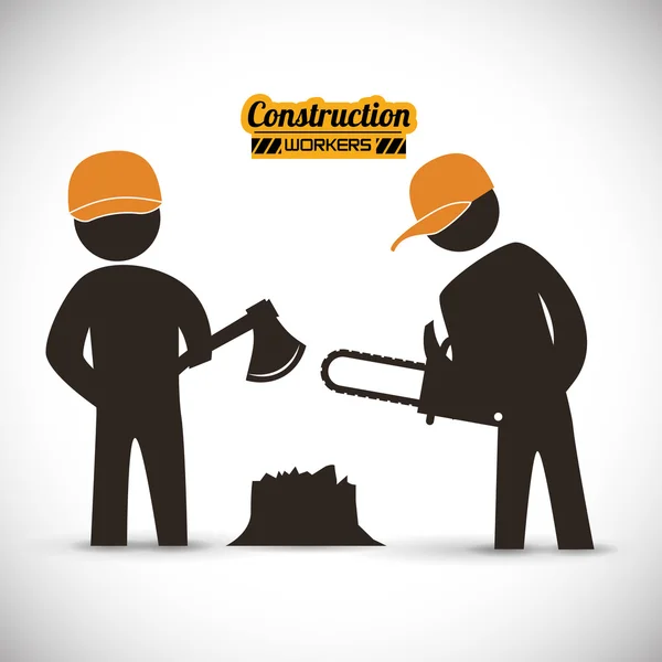 Under construction  design — Stock Vector