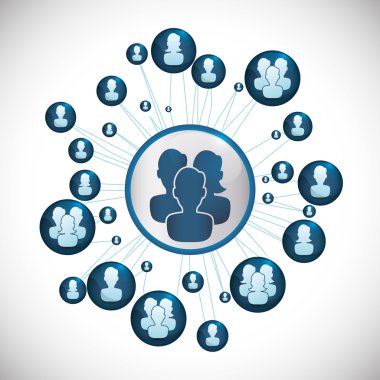 sosyal ağ tasarımı.