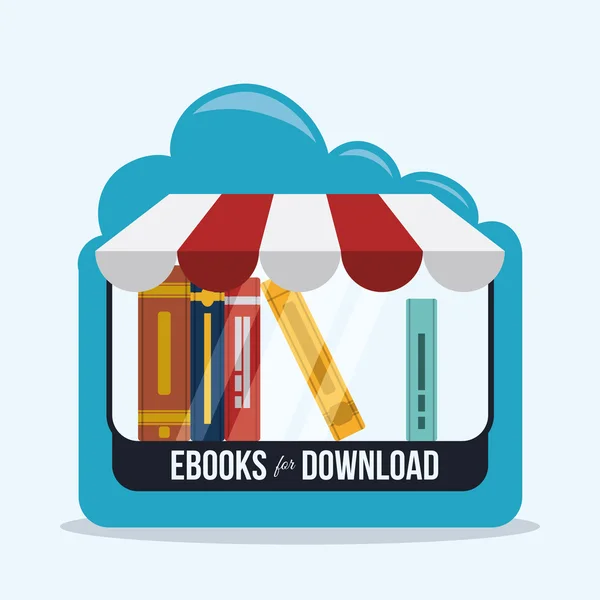 Design de ebook . — Vetor de Stock