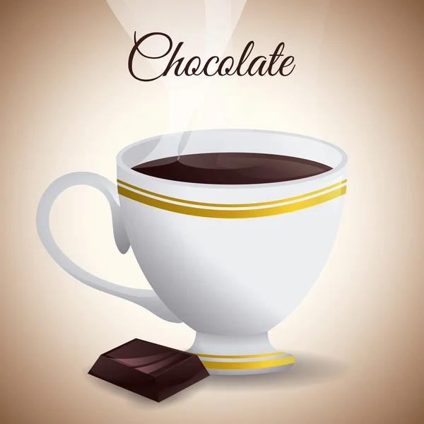 Дизайн шоколаду . — стоковий вектор