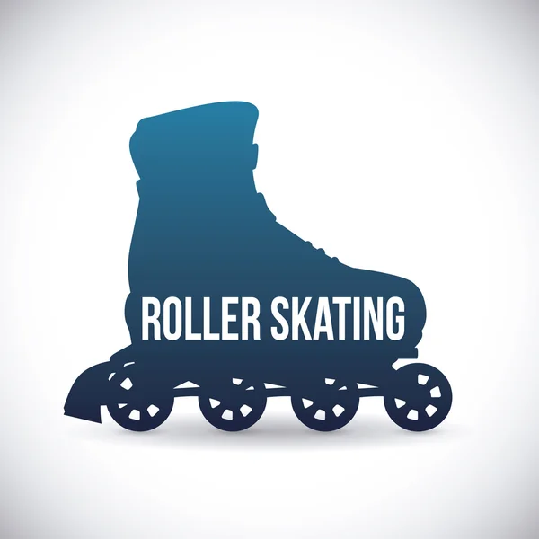 Diseño de patines . — Vector de stock