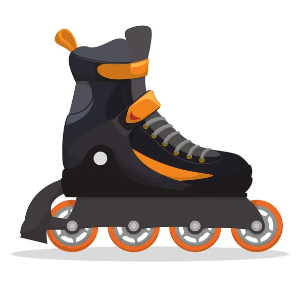 Diseño de patines . — Vector de stock