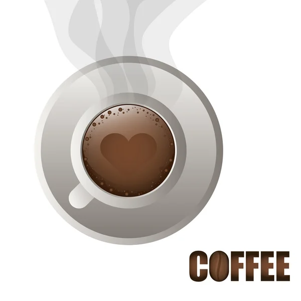 Koffie ontwerp. — Stockvector