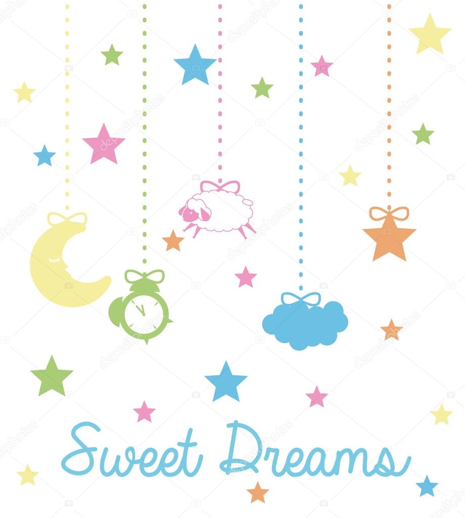 Sweet dreams design.