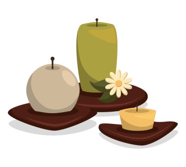 Spa simgeleri tasarım 