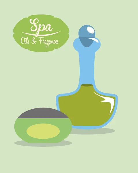 Icone Spa design — Vettoriale Stock