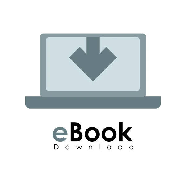 Ebook design — Stock Vector