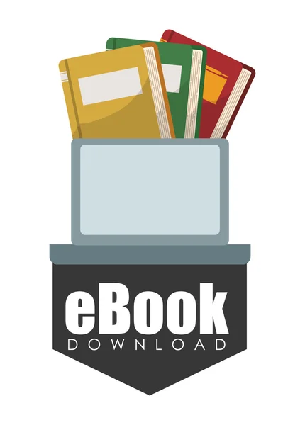 Design de ebook — Vetor de Stock