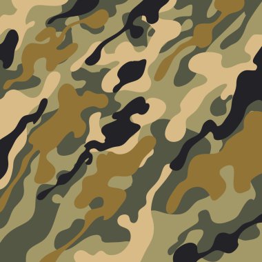Military camouflage design. clipart