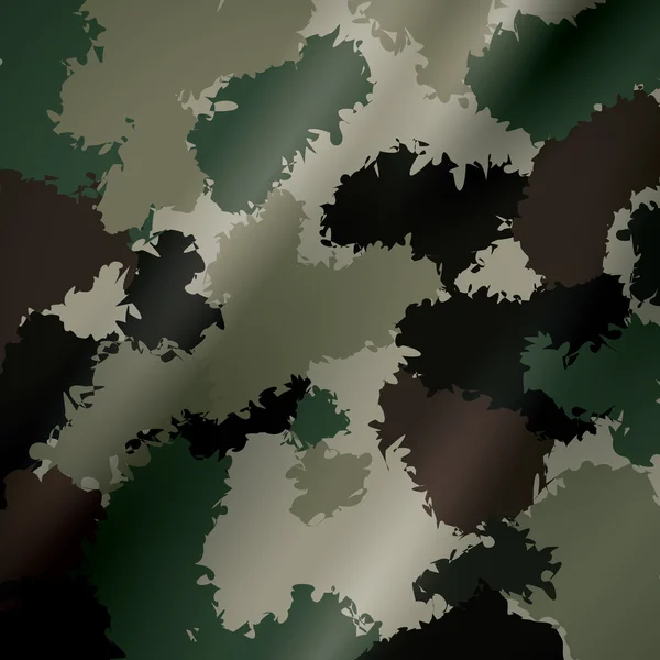 Militär camouflage design. — Stock vektor