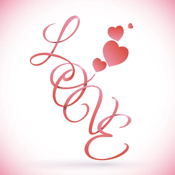 Amor diseño digital . — Vector de stock