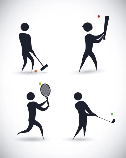 Sport ontwerp. — Stockvector