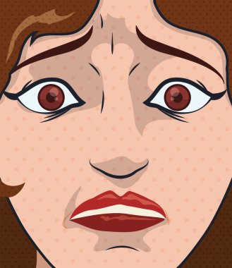 Çizgi film duygular tasarım.