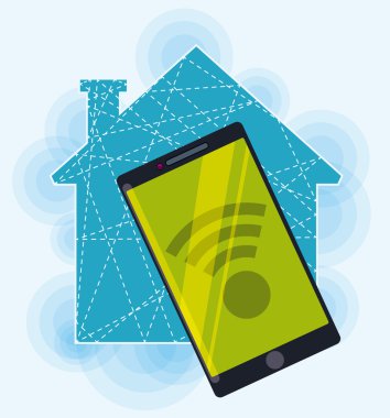 Akıllı ev tasarım.