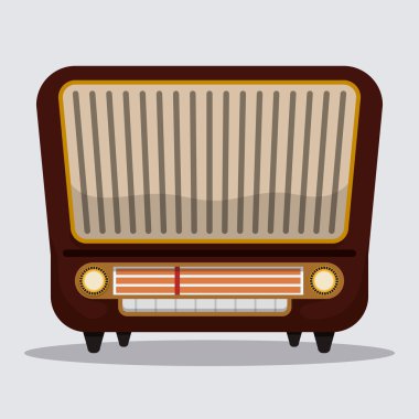 Radyo klasik tasarım.