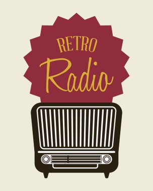 Radyo klasik tasarım.
