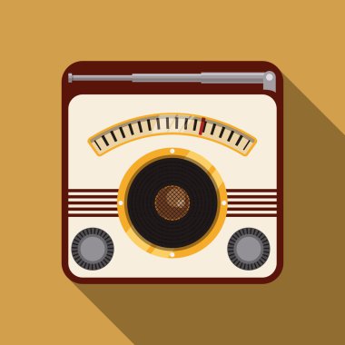 Radyo klasik tasarım.