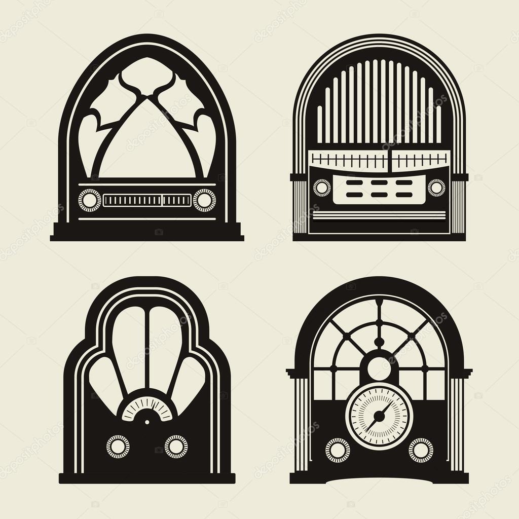 Radio vintage  design.