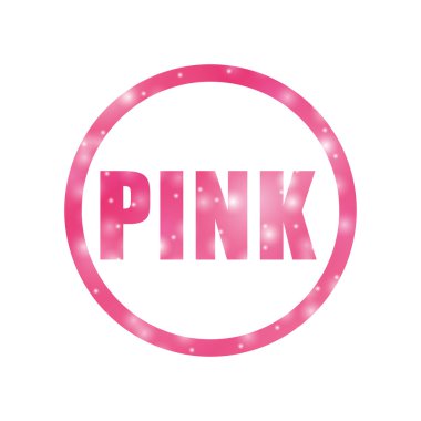 Pembe dijital tasarım.