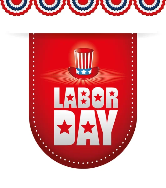 Labor day design. — Stock Vector