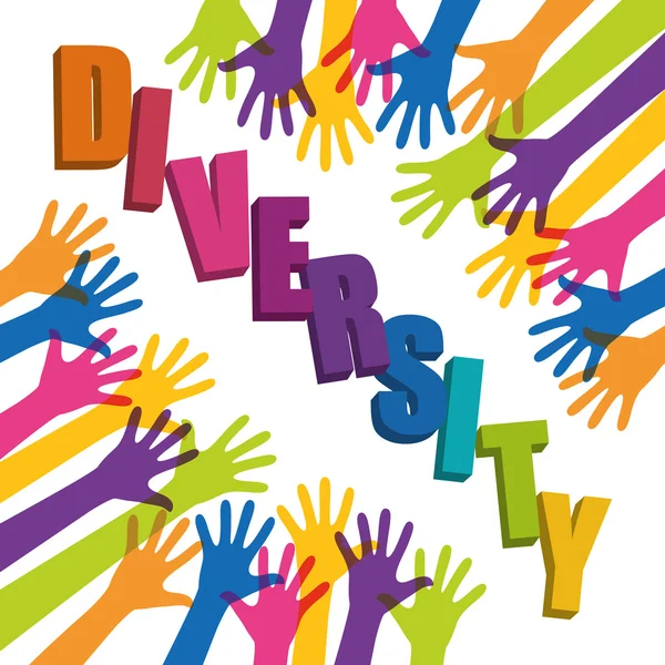 Diversity people design, vector illustration eps 10. — Stock Vector