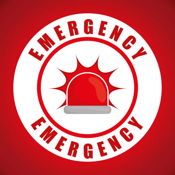 Urgence — Image vectorielle