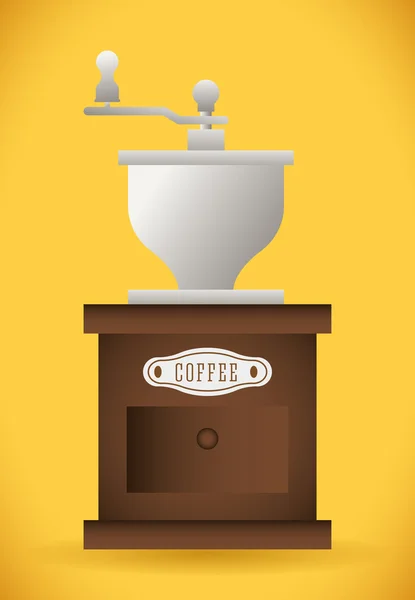 Projekt czasu kawy. — Wektor stockowy